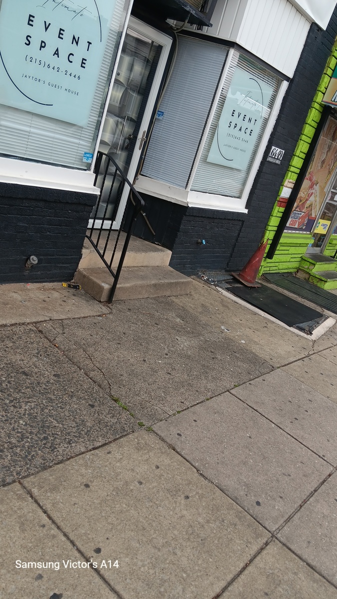 Photographic documentation of the work as submitted to the city's 311 record.