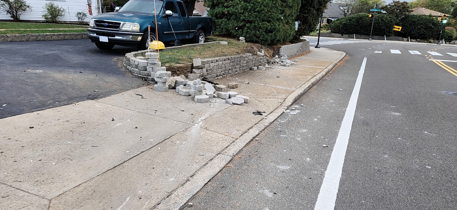 Photographic documentation of the work as submitted to the city's 311 record.