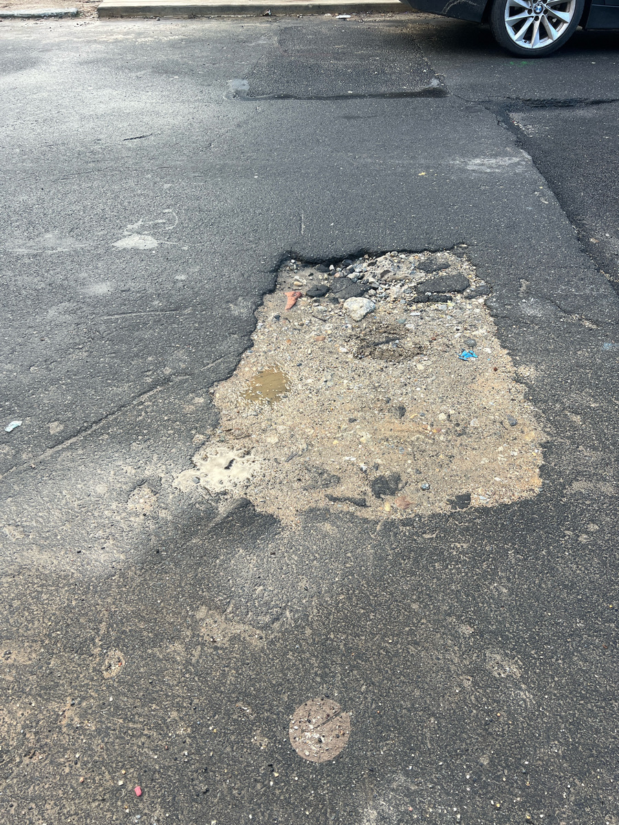 Photographic documentation of the work as submitted to the city's 311 record.