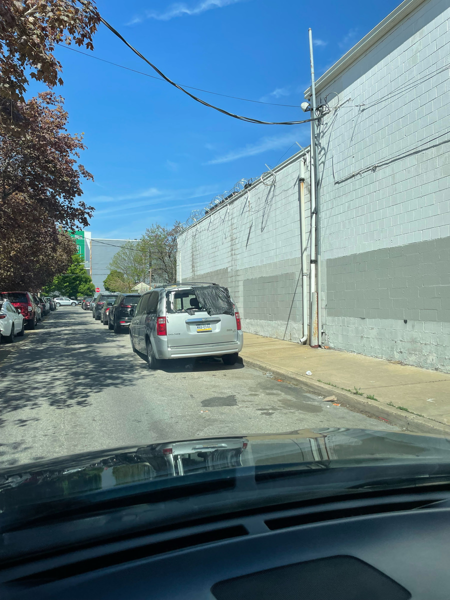 Photographic documentation of the work as submitted to the city's 311 record.