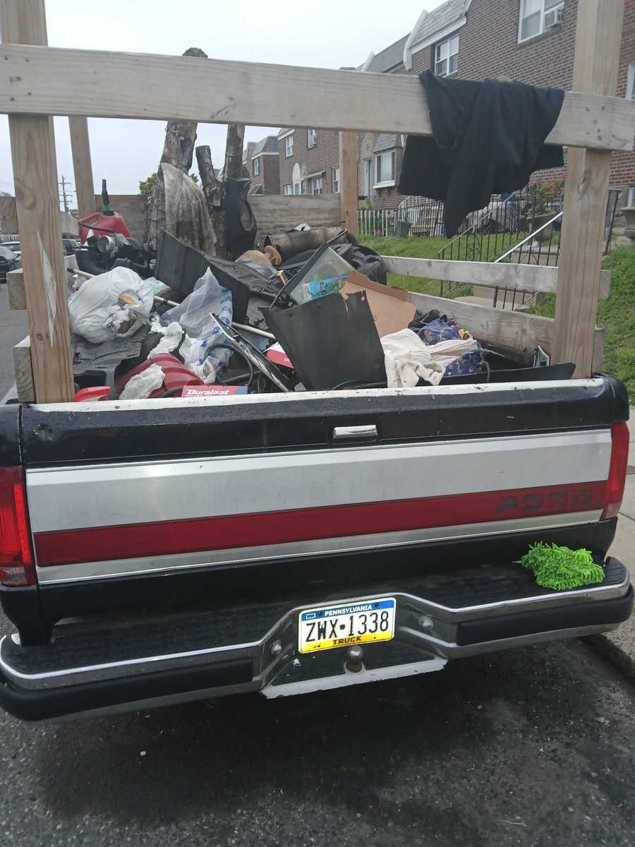 Photographic documentation of the work as submitted to the city's 311 record.