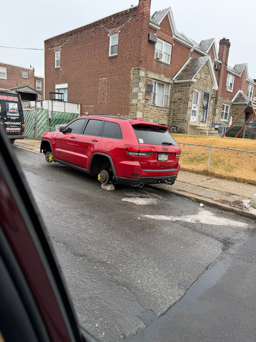 Photographic documentation of the work as submitted to the city's 311 record.