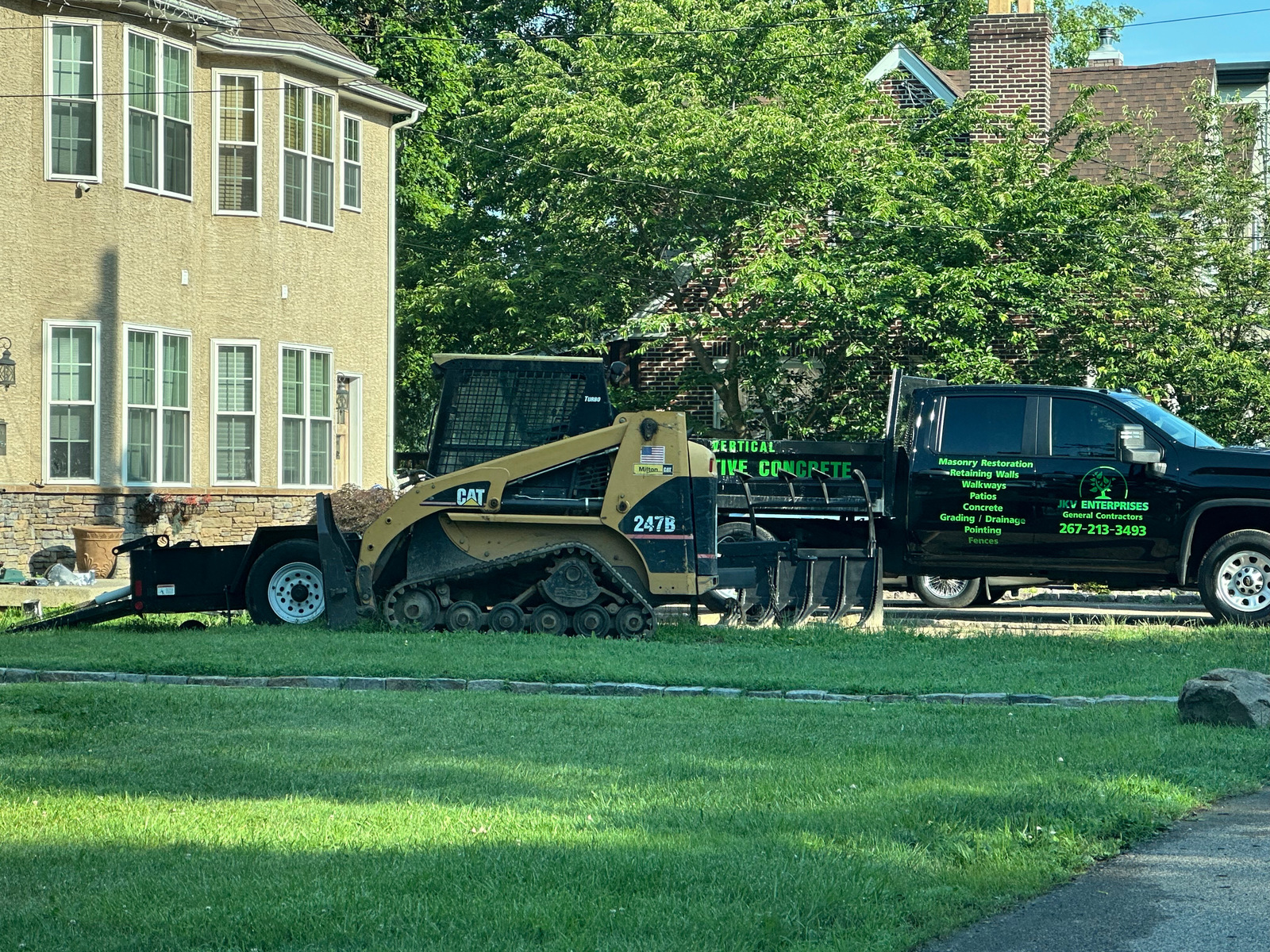 Photographic documentation of the work as submitted to the city's 311 record.