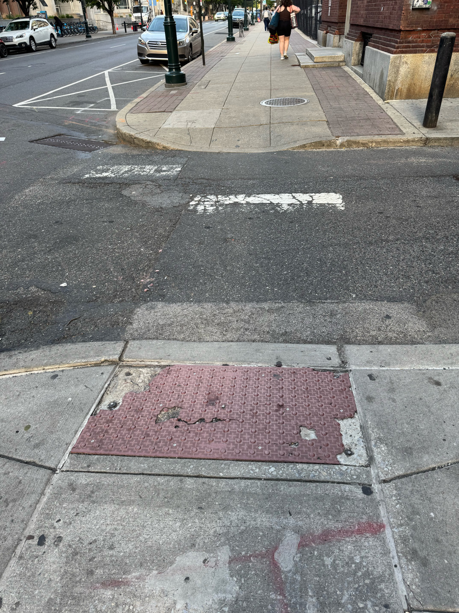 Photographic documentation of the work as submitted to the city's 311 record.