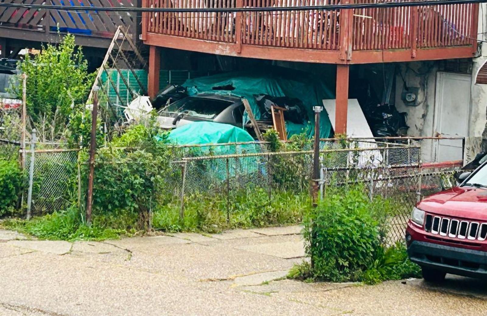 Photographic documentation of the work as submitted to the city's 311 record.