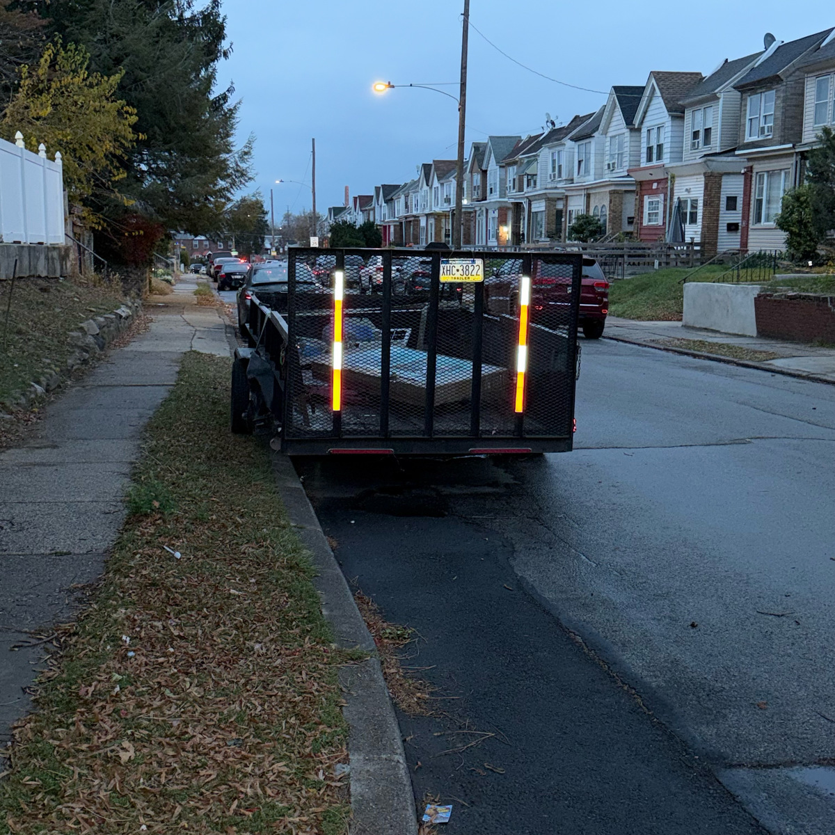 Photographic documentation of the work as submitted to the city's 311 record.