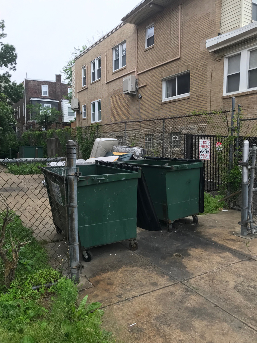 Photographic documentation of the work as submitted to the city's 311 record.
