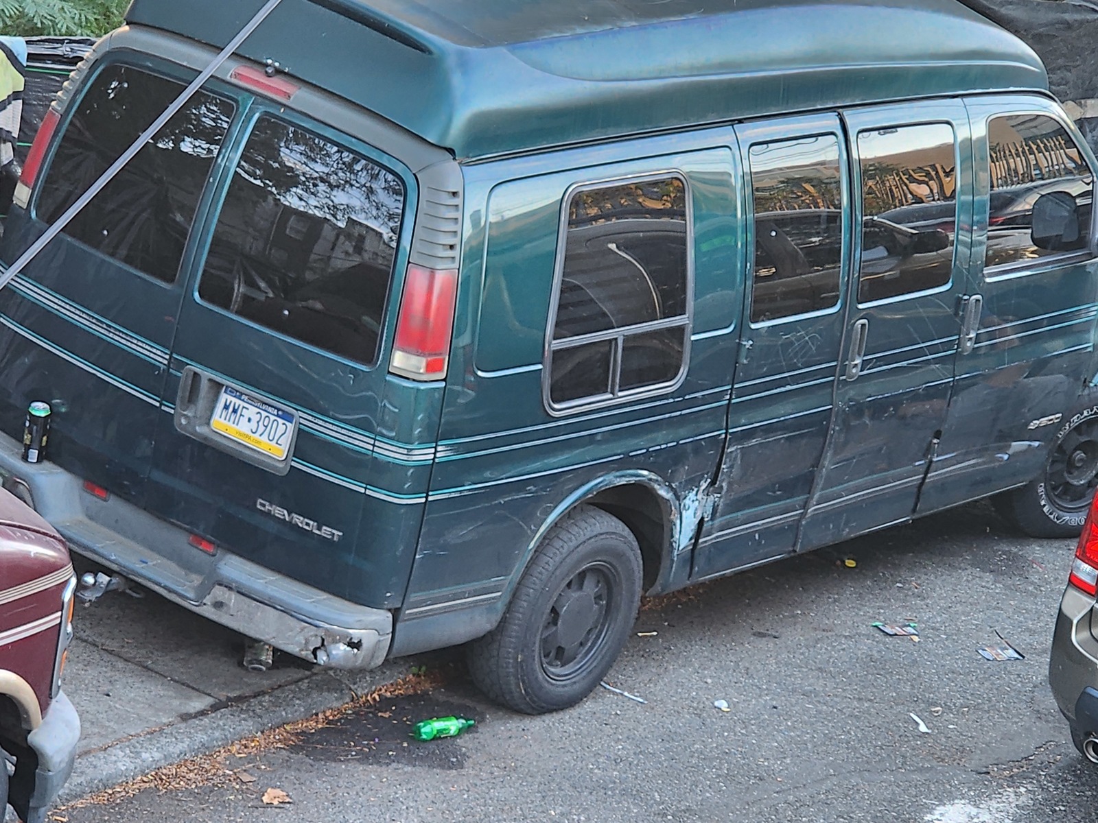 Photographic documentation of the work as submitted to the city's 311 record.