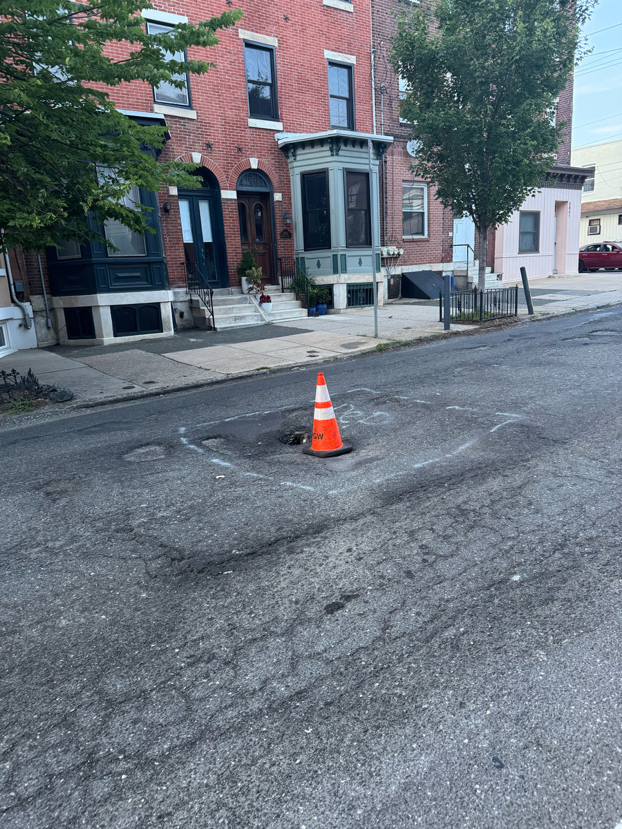 Photographic documentation of the work as submitted to the city's 311 record.