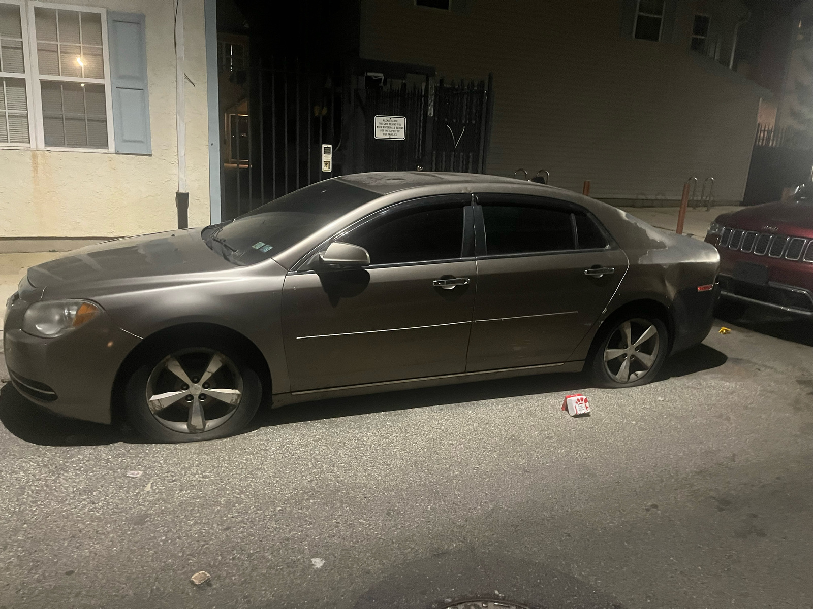 Photographic documentation of the work as submitted to the city's 311 record.