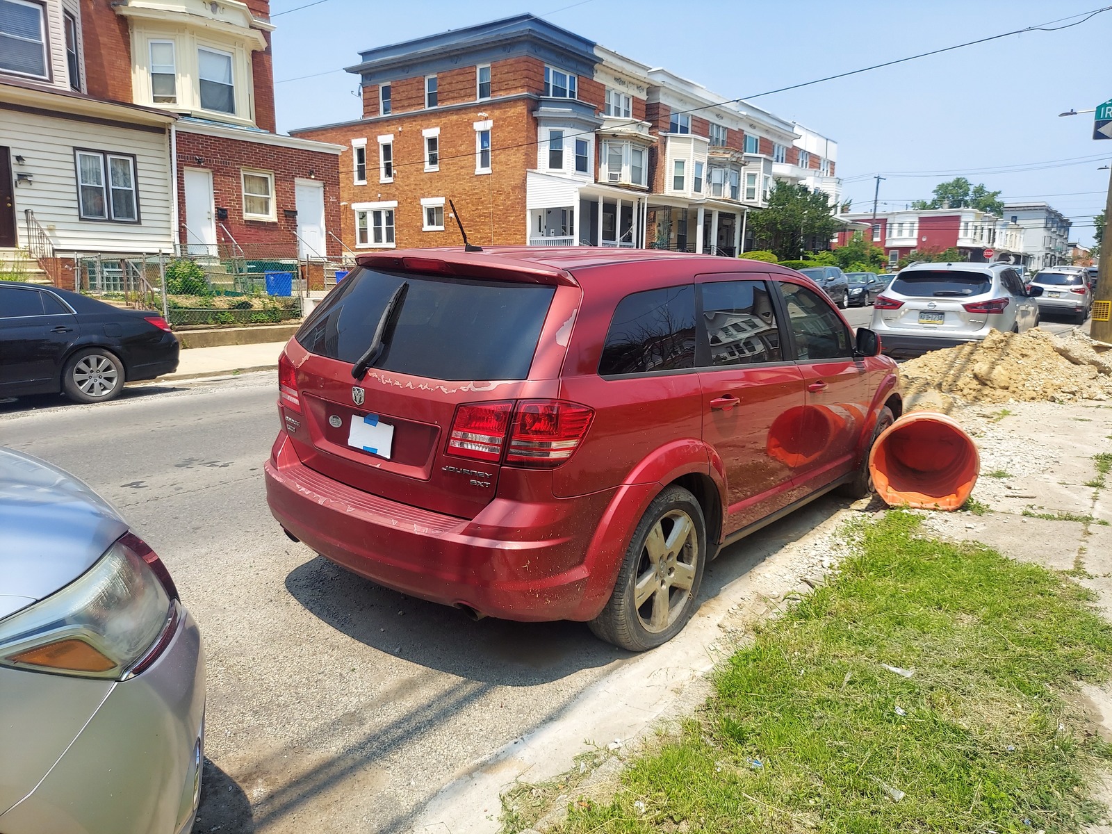 Photographic documentation of the work as submitted to the city's 311 record.