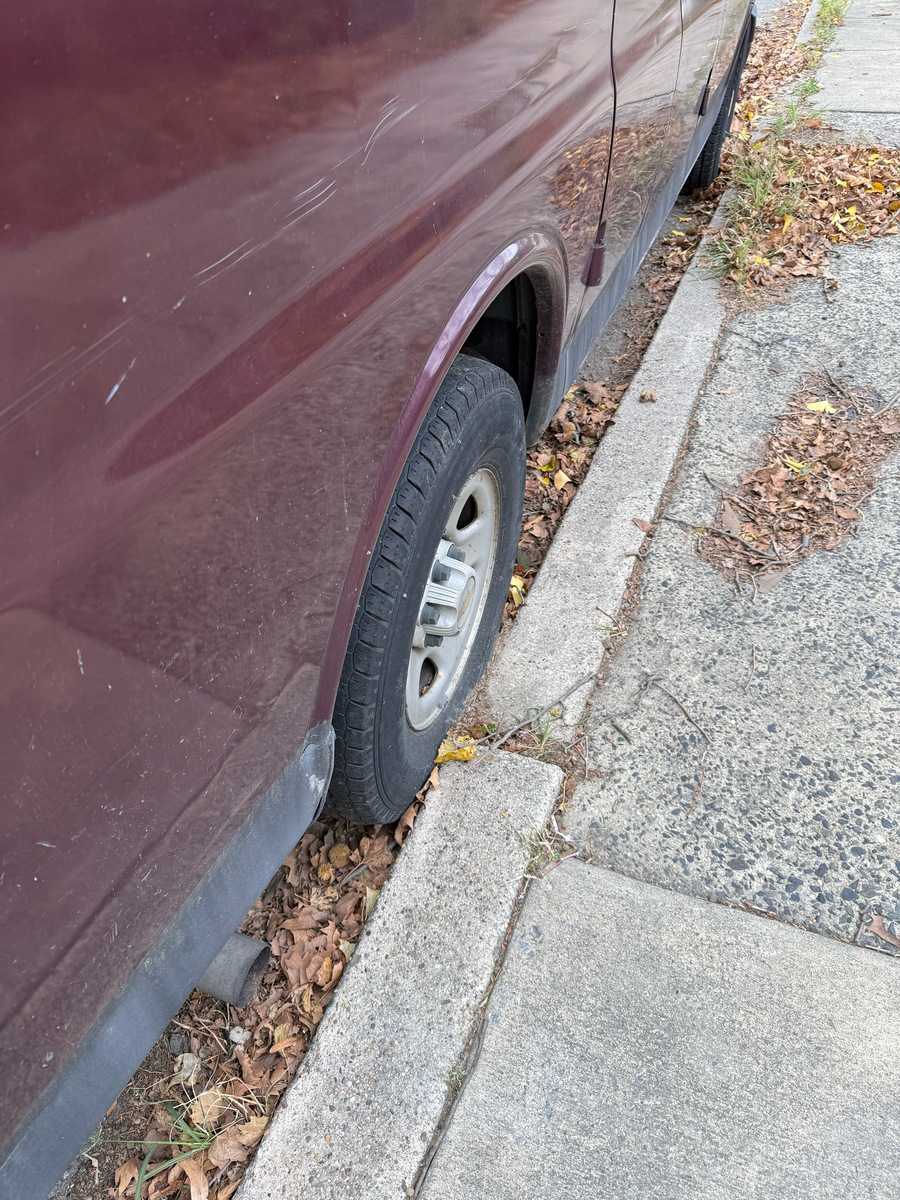 Photographic documentation of the work as submitted to the city's 311 record.