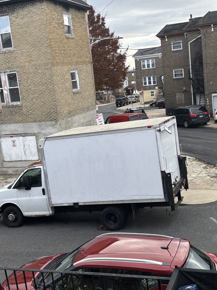 Photographic documentation of the work as submitted to the city's 311 record.