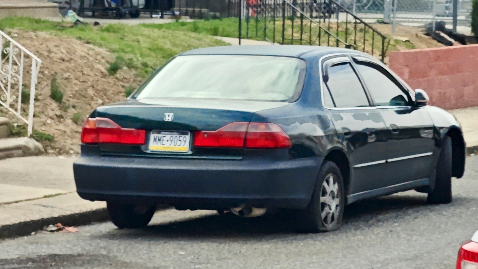 Photographic documentation of the work as submitted to the city's 311 record.
