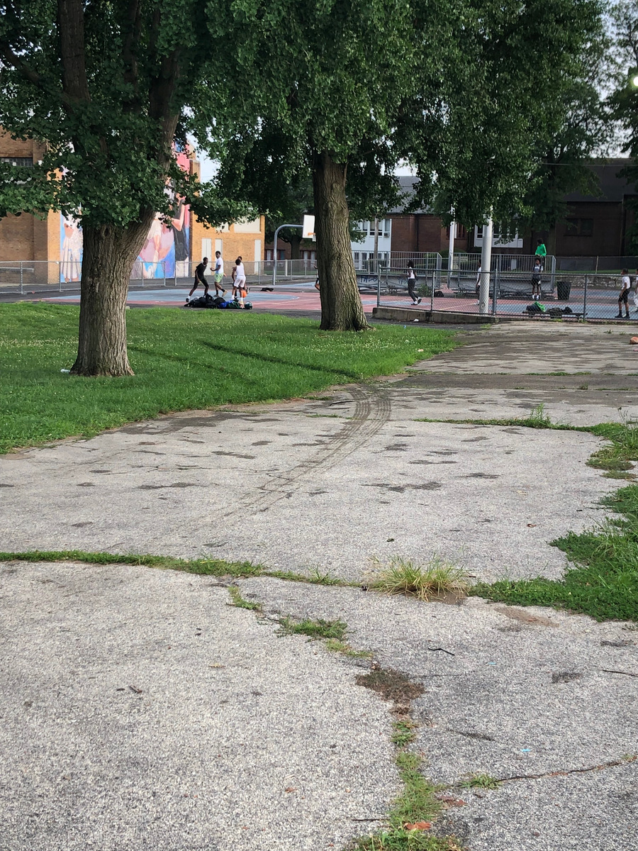 Photographic documentation of the work as submitted to the city's 311 record.