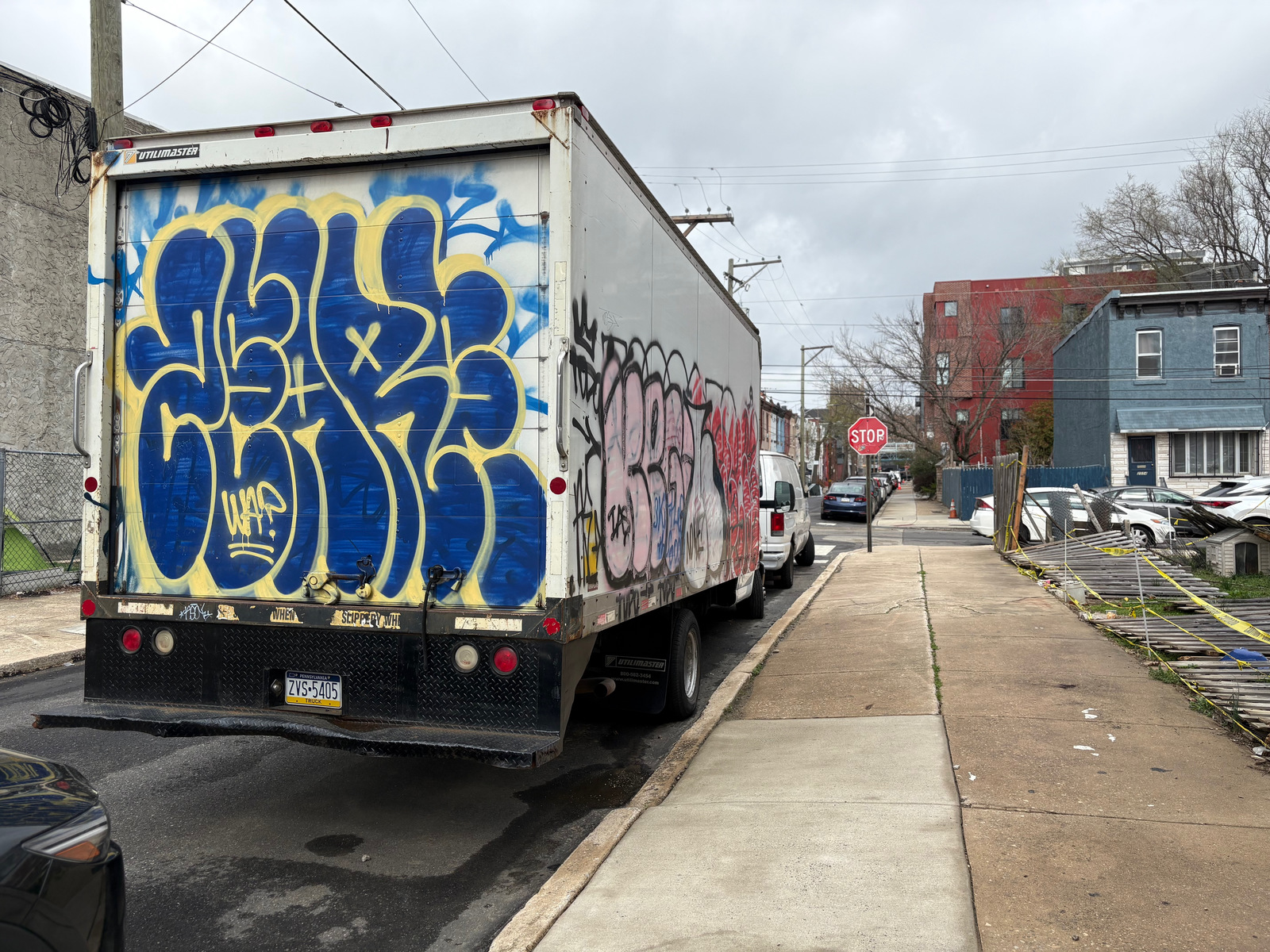 Photographic documentation of the work as submitted to the city's 311 record.