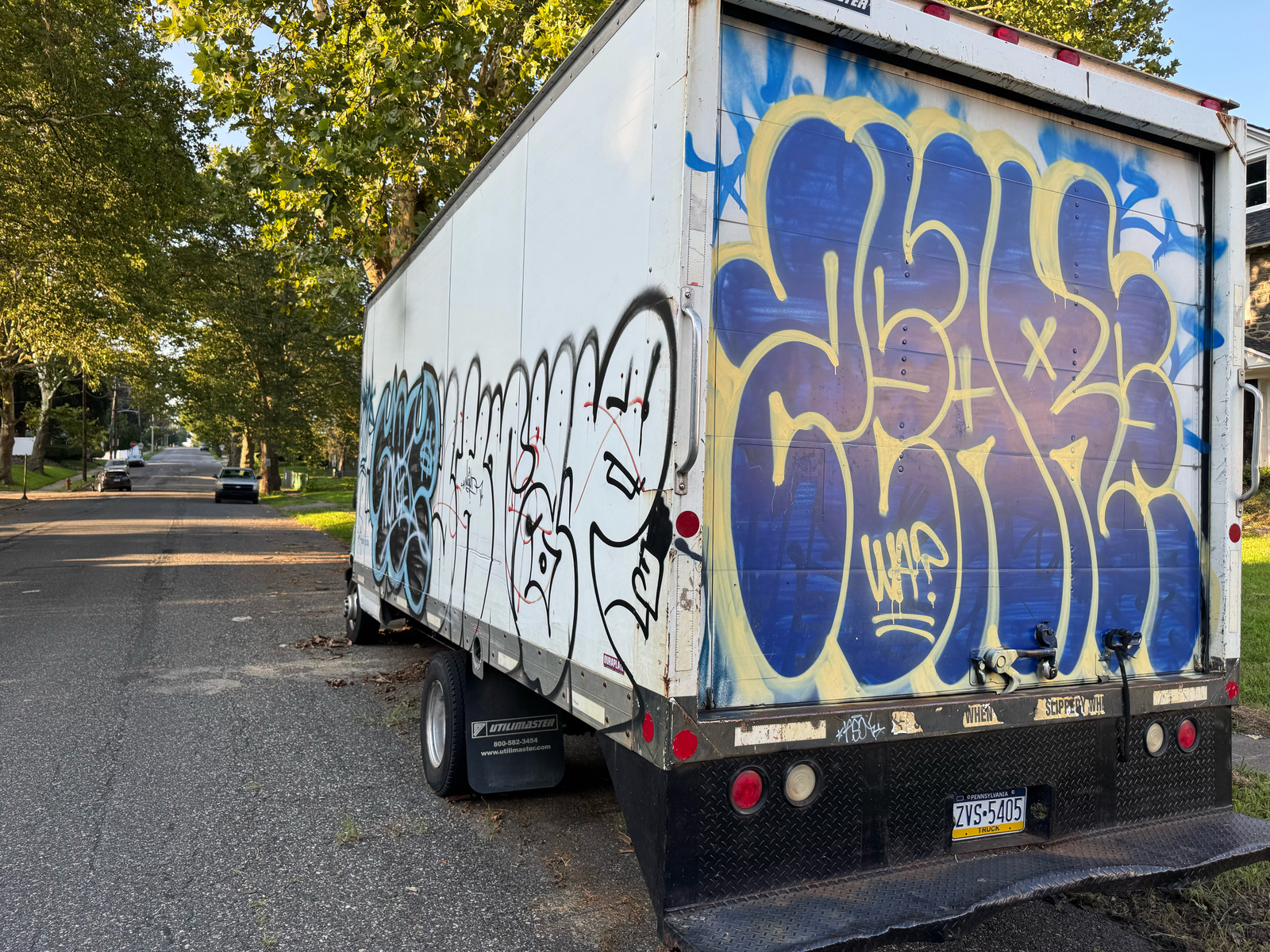 Photographic documentation of the work as submitted to the city's 311 record.