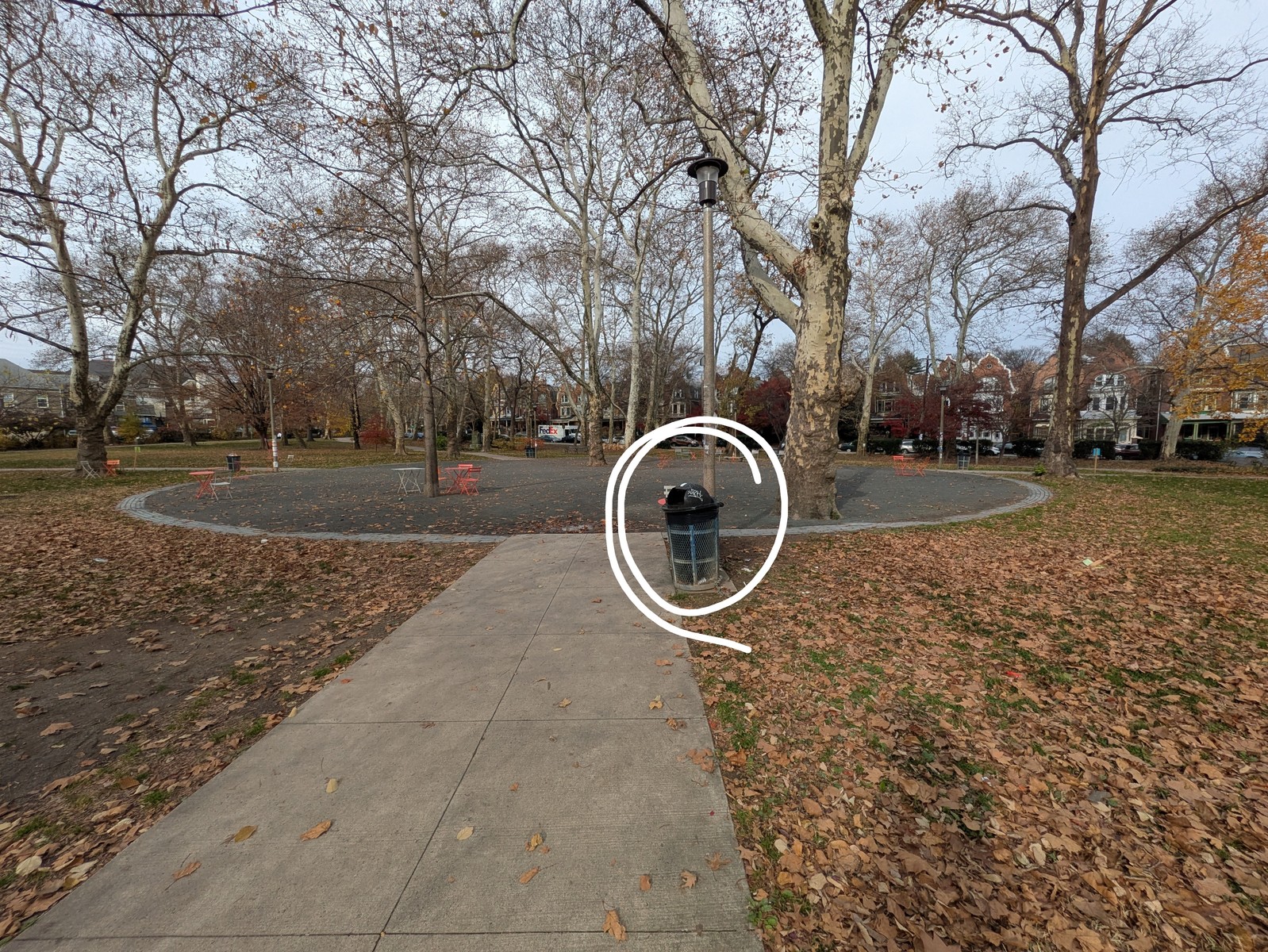 Photographic documentation of the work as submitted to the city's 311 record.
