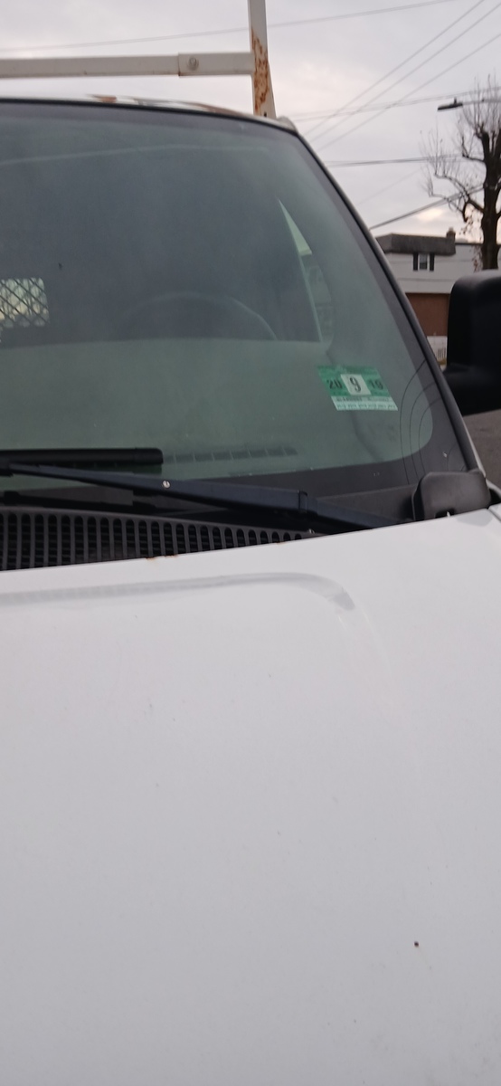 Photographic documentation of the work as submitted to the city's 311 record.