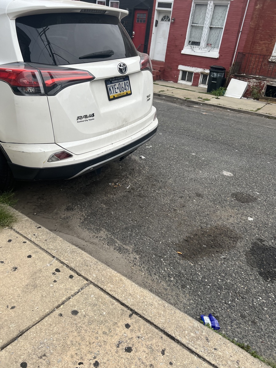 Photographic documentation of the work as submitted to the city's 311 record.