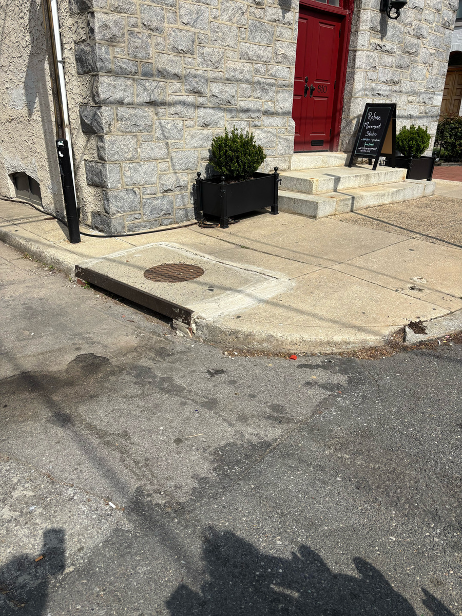 Photographic documentation of the work as submitted to the city's 311 record.