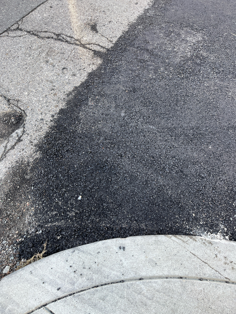 Photographic documentation of the work as submitted to the city's 311 record.