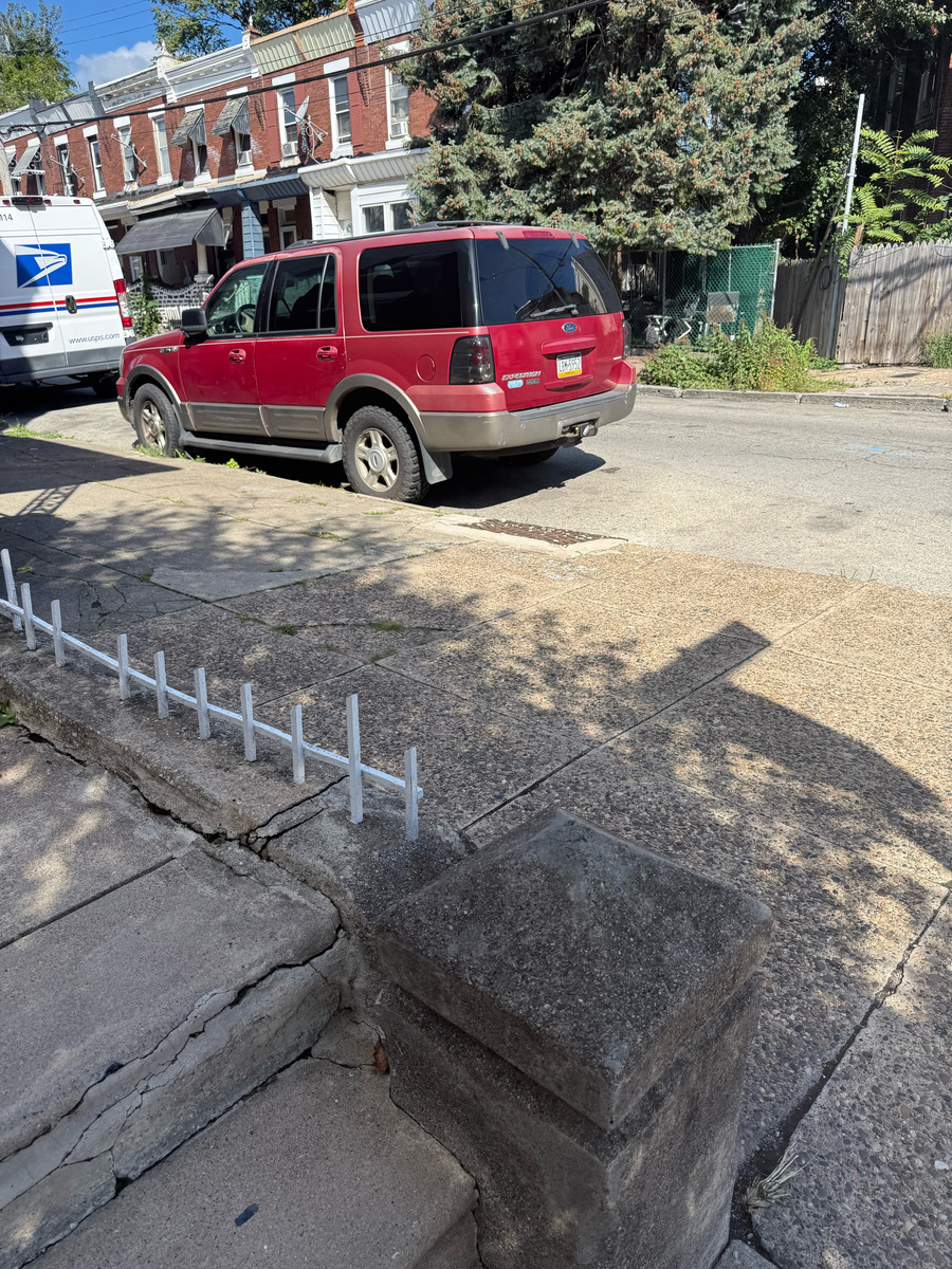 Photographic documentation of the work as submitted to the city's 311 record.