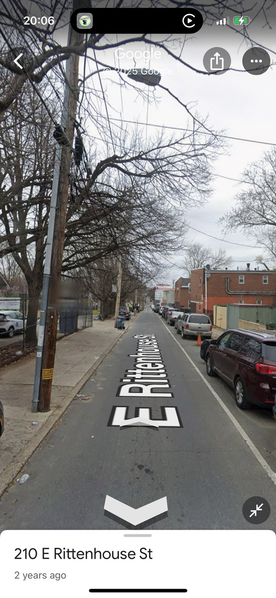 Photographic documentation of the work as submitted to the city's 311 record.