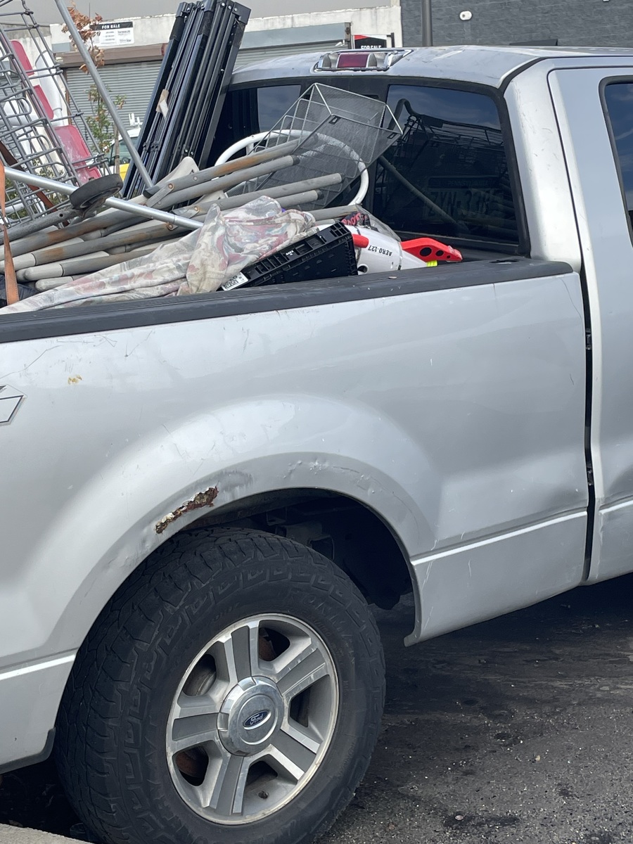 Photographic documentation of the work as submitted to the city's 311 record.