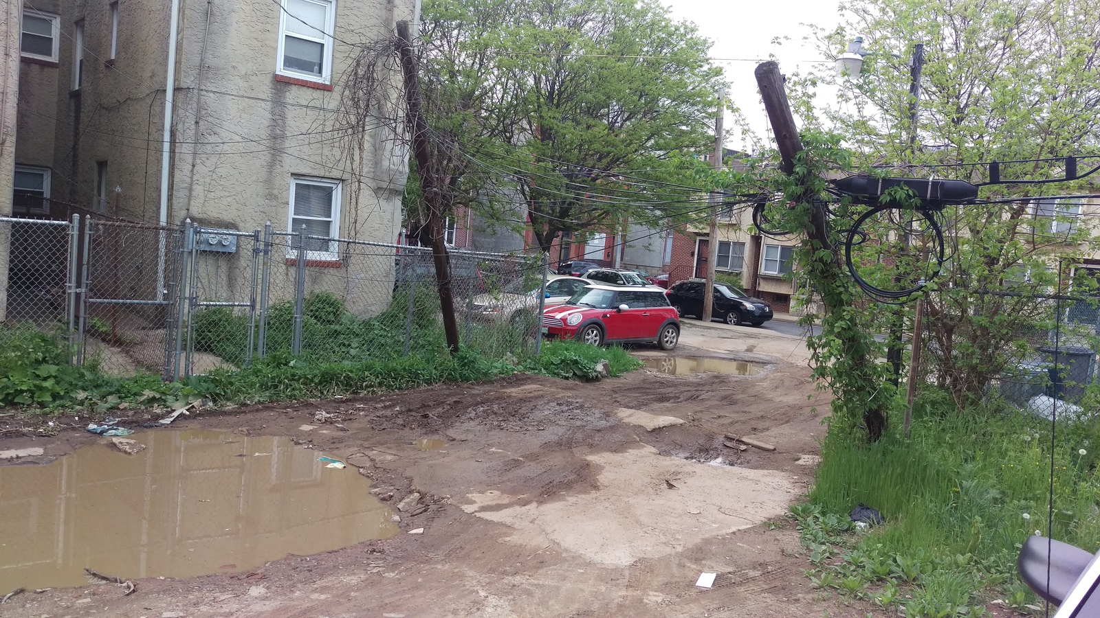 Photographic documentation of the work as submitted to the city's 311 record.