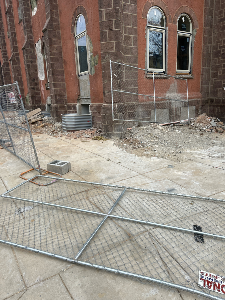 Photographic documentation of the work as submitted to the city's 311 record.