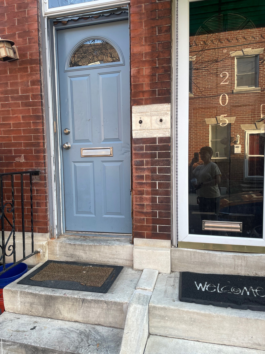 Photographic documentation of the work as submitted to the city's 311 record.