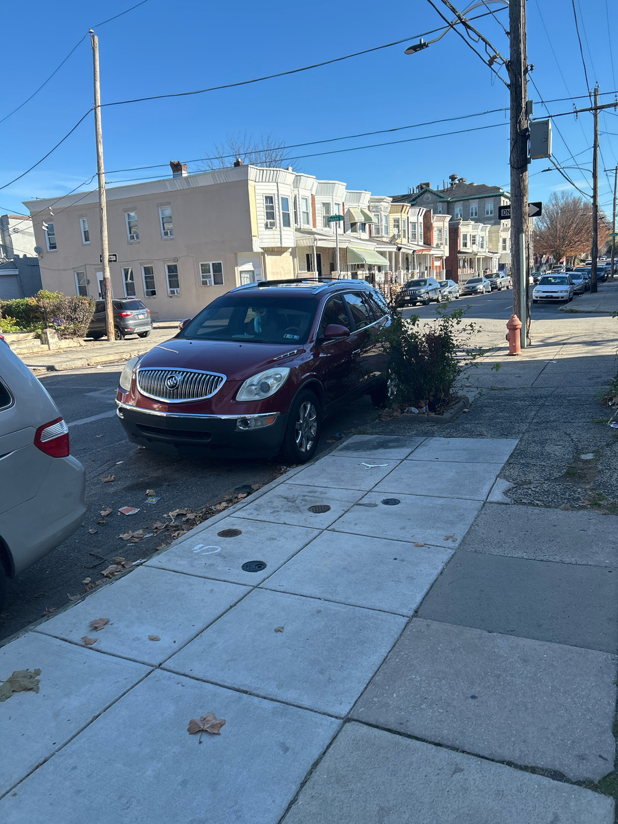 Photographic documentation of the work as submitted to the city's 311 record.