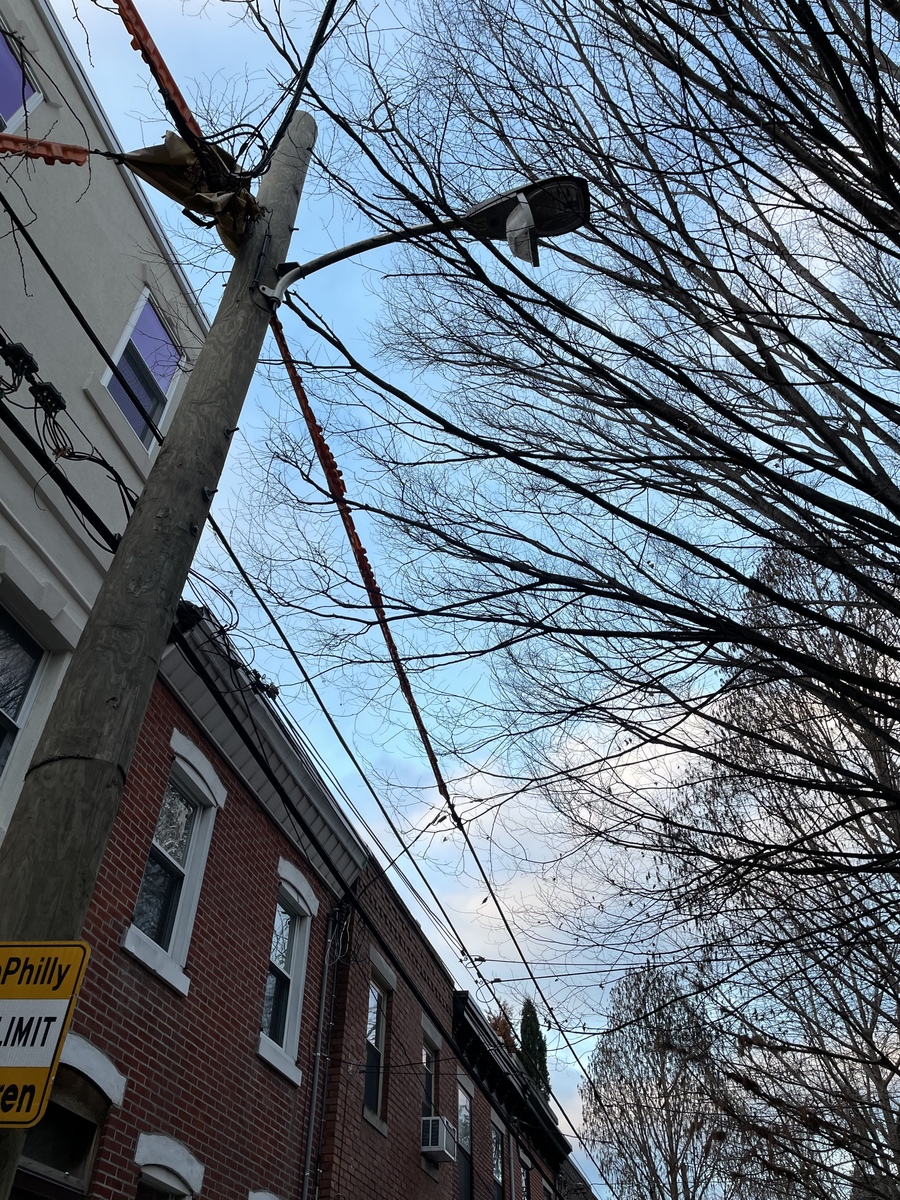 Photographic documentation of the work as submitted to the city's 311 record.