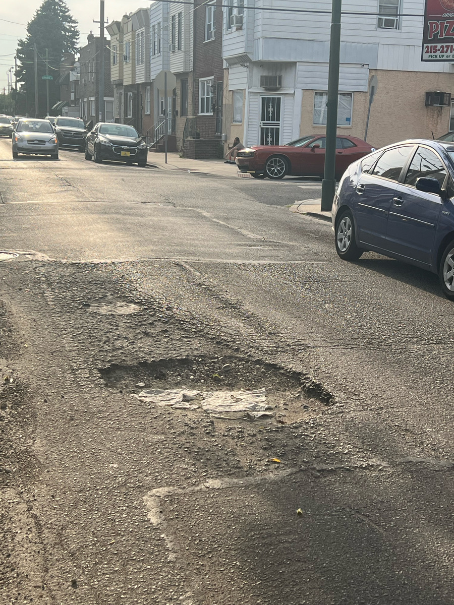 Photographic documentation of the work as submitted to the city's 311 record.