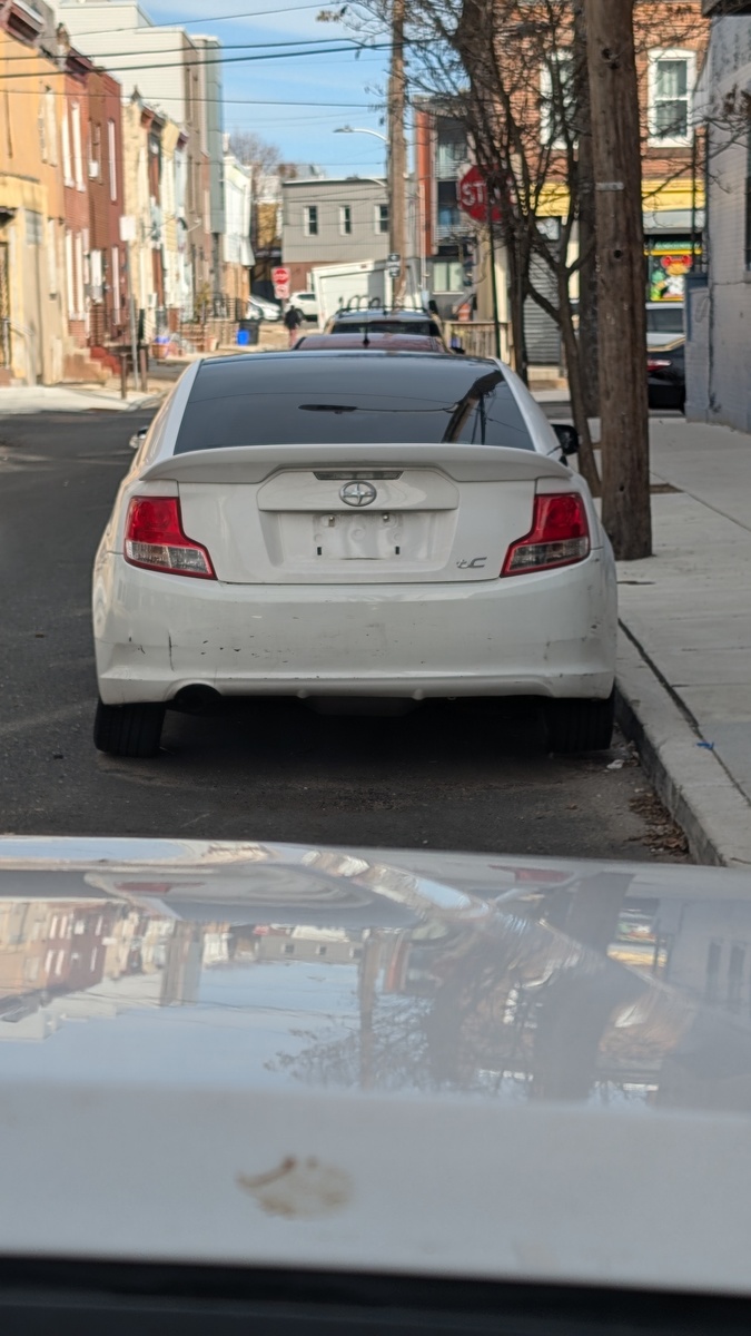 Photographic documentation of the work as submitted to the city's 311 record.