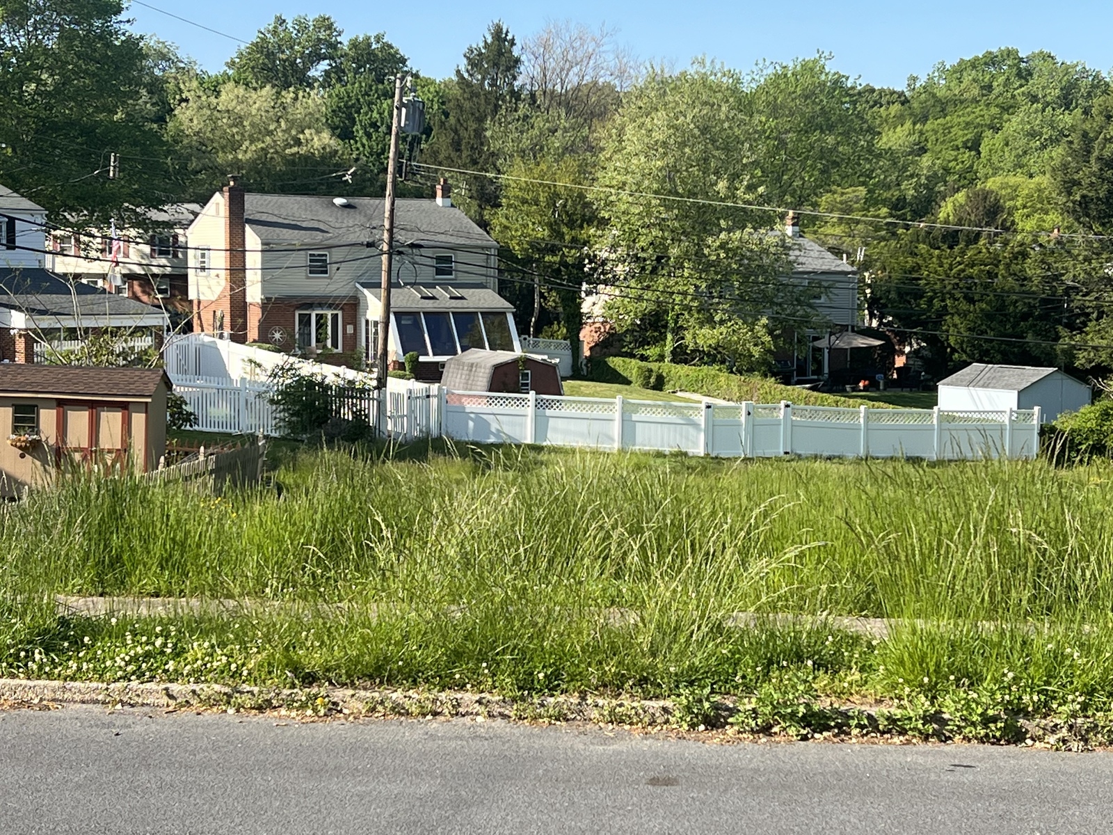Photographic documentation of the work as submitted to the city's 311 record.