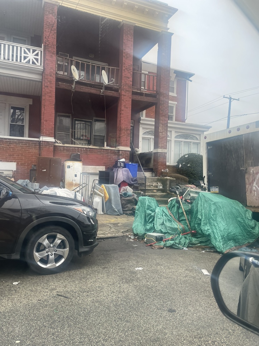 Photographic documentation of the work as submitted to the city's 311 record.