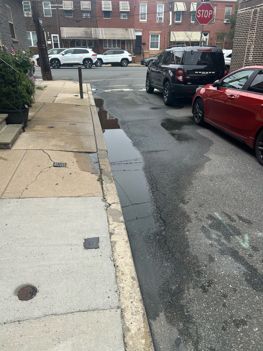 Photographic documentation of the work as submitted to the city's 311 record.
