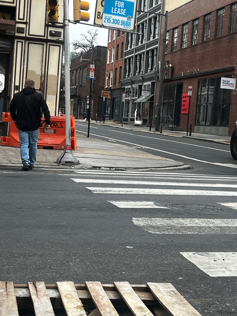 Photographic documentation of the work as submitted to the city's 311 record.