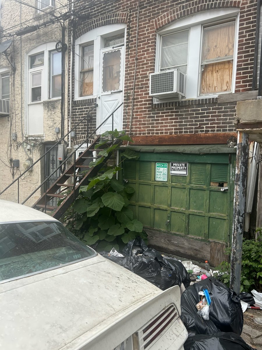Photographic documentation of the work as submitted to the city's 311 record.