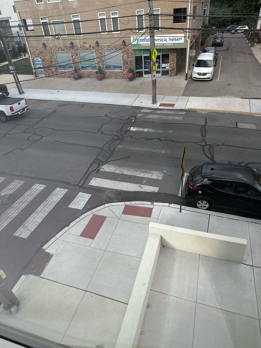Photographic documentation of the work as submitted to the city's 311 record.