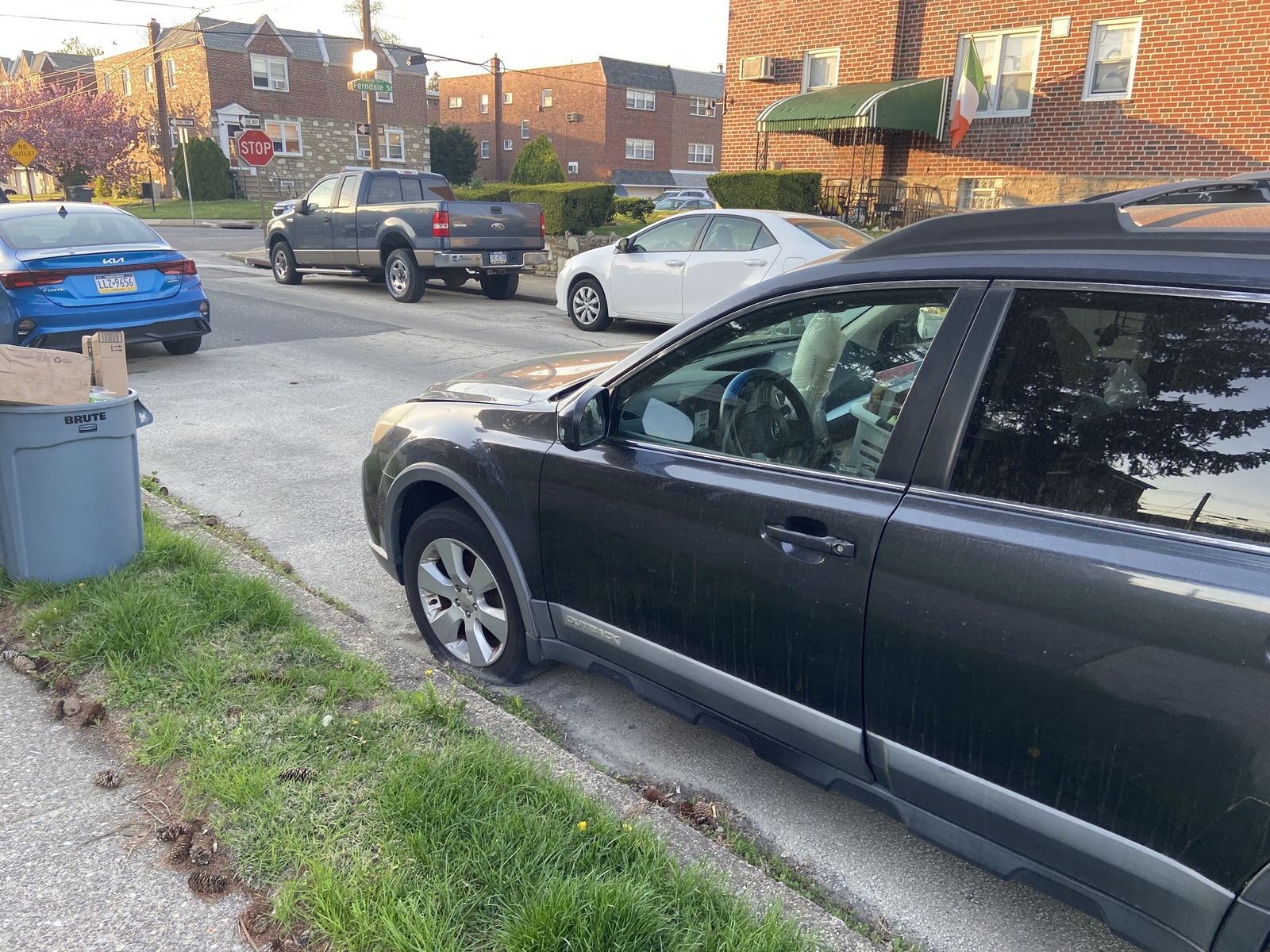 Photographic documentation of the work as submitted to the city's 311 record.