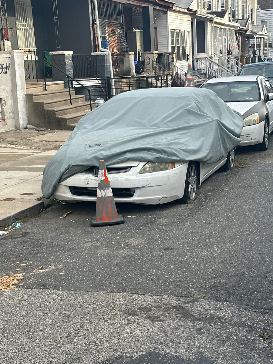 Photographic documentation of the work as submitted to the city's 311 record.