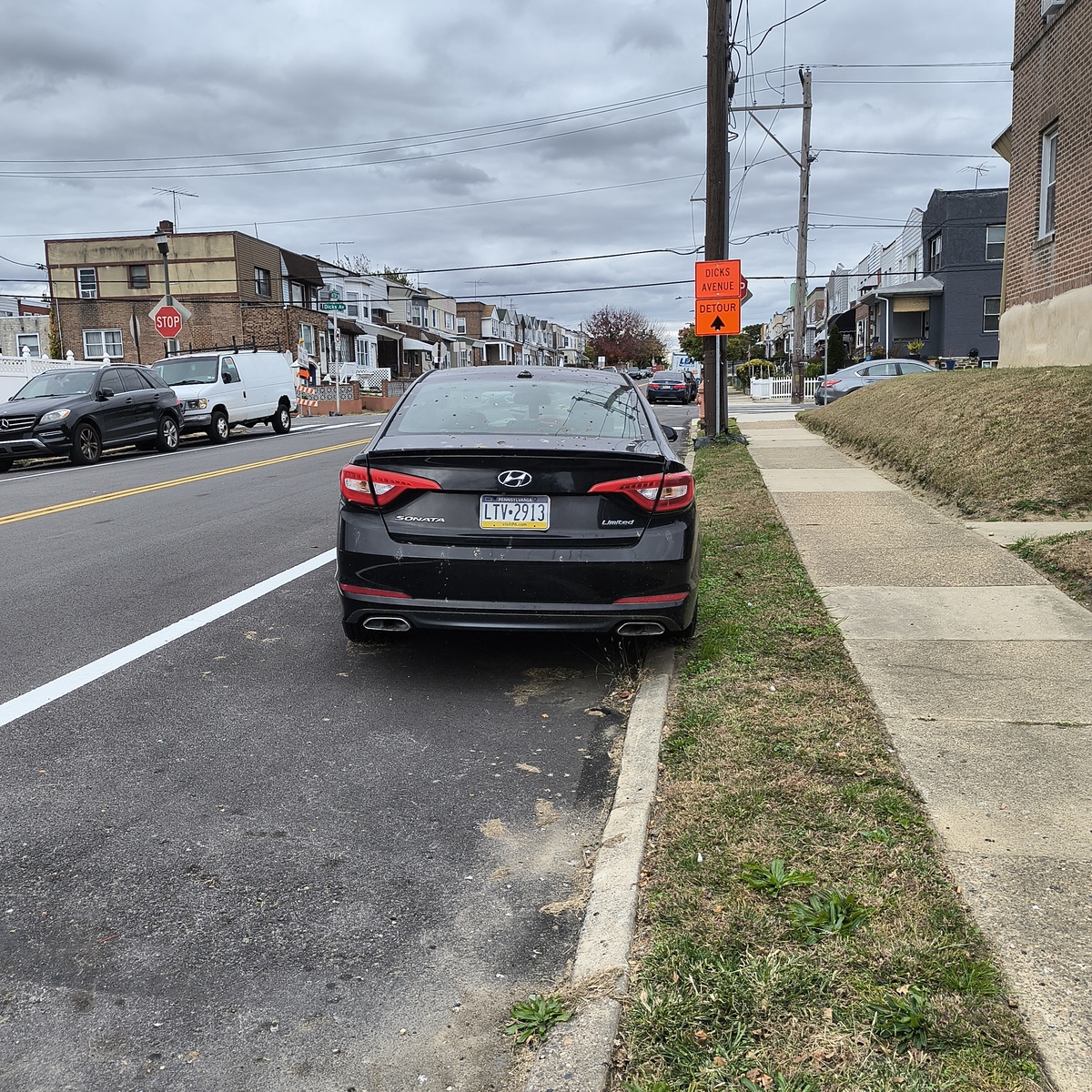 Photographic documentation of the work as submitted to the city's 311 record.