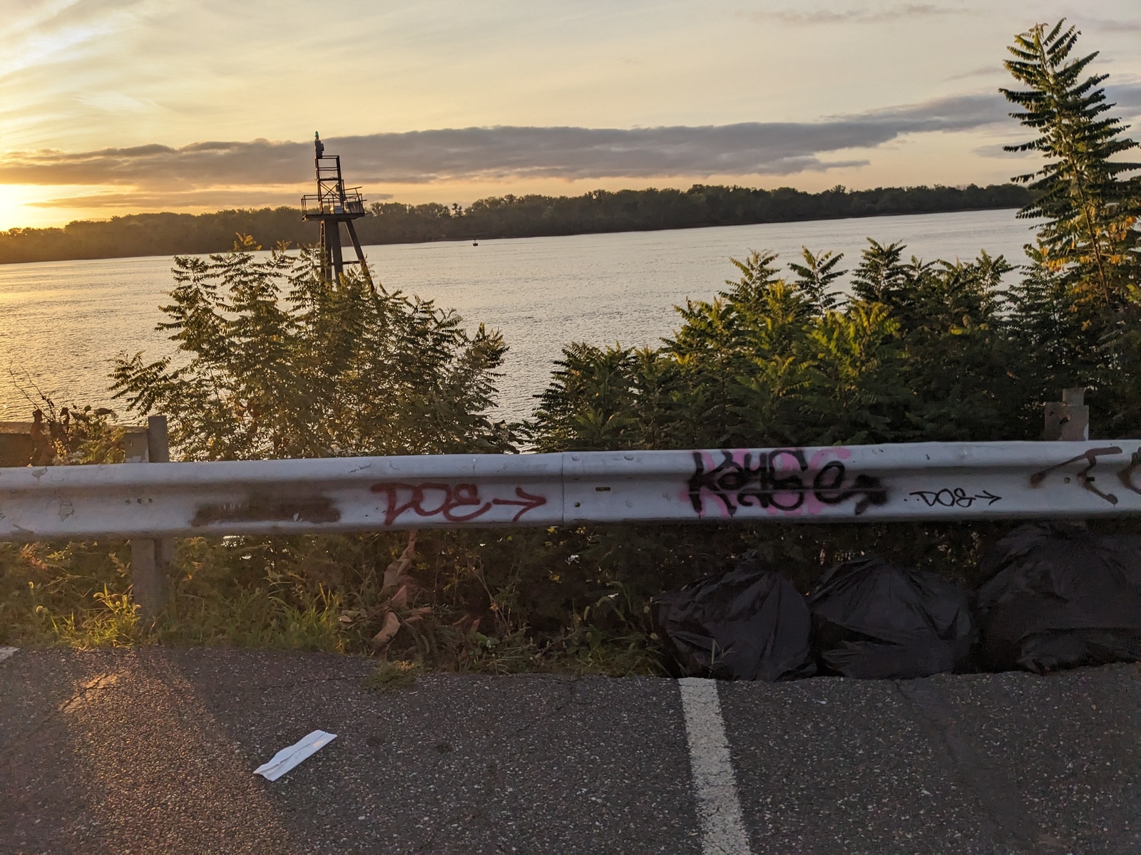 Photographic documentation of the work as submitted to the city's 311 record.