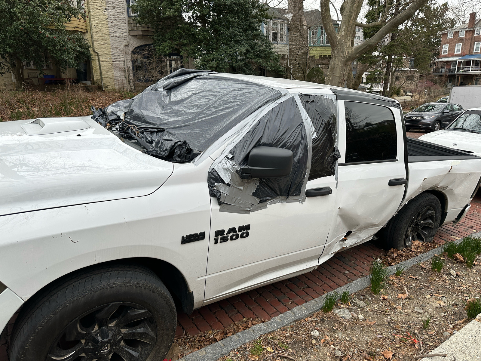Photographic documentation of the work as submitted to the city's 311 record.