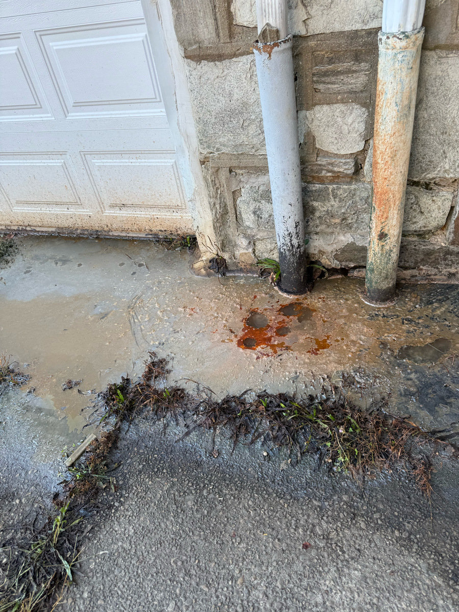 Photographic documentation of the work as submitted to the city's 311 record.