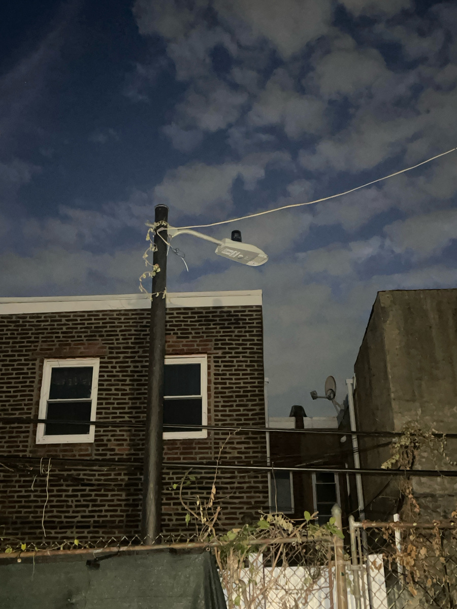 Photographic documentation of the work as submitted to the city's 311 record.