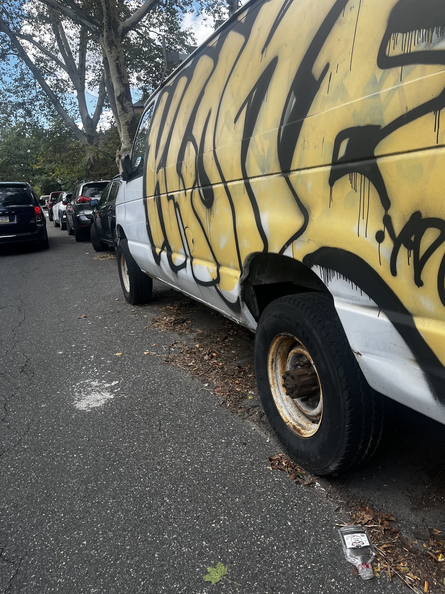 Photographic documentation of the work as submitted to the city's 311 record.